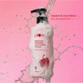 PLUM Hibiscus & Ceramides Shampoo for Dry & Damaged Hair