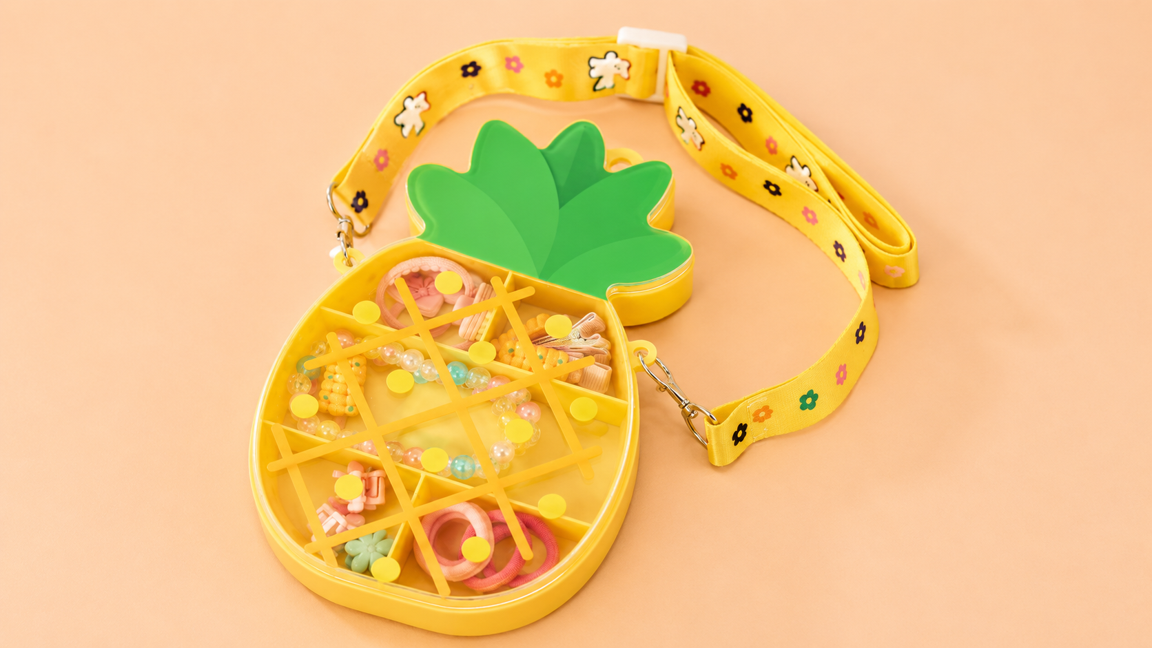 Pineapple-shaped Kids' Hair Set