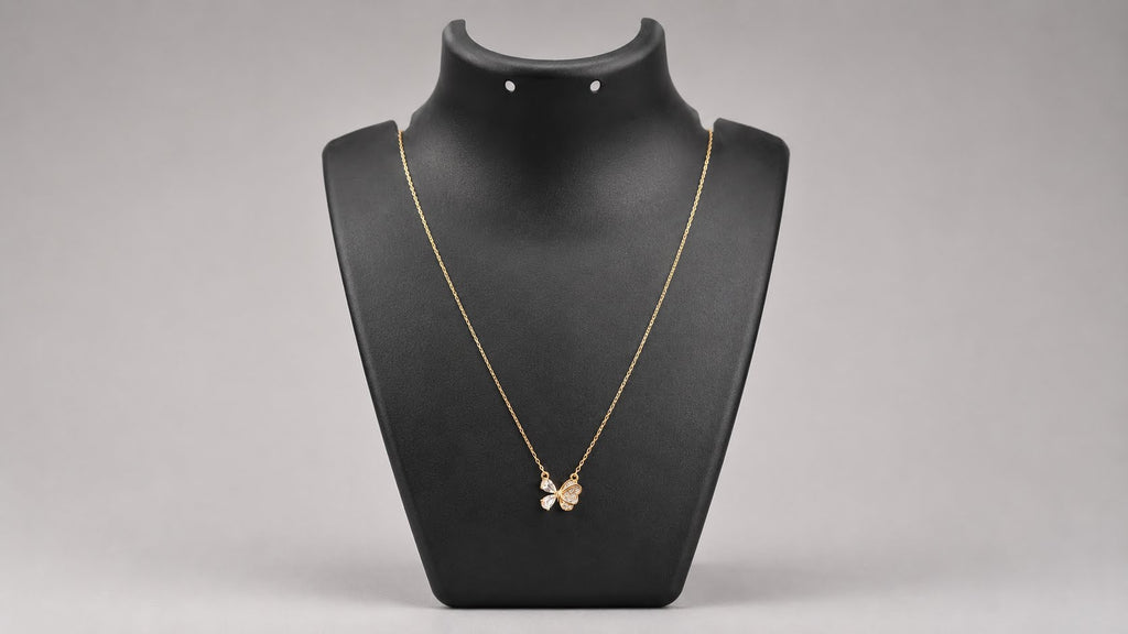 Elegant Gold Butterfly Chain