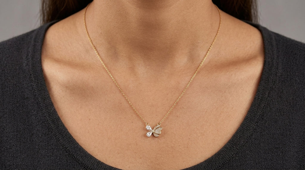 Elegant Gold Butterfly Chain