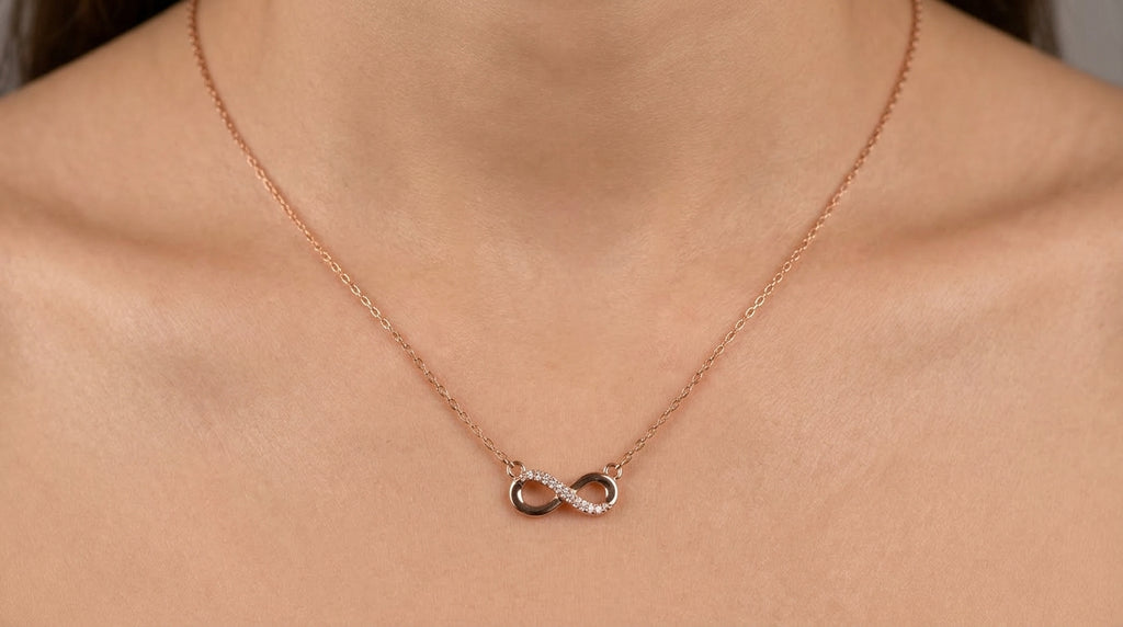 Elegant Infinity Pendant Chain