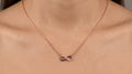 Elegant Infinity Pendant Chain