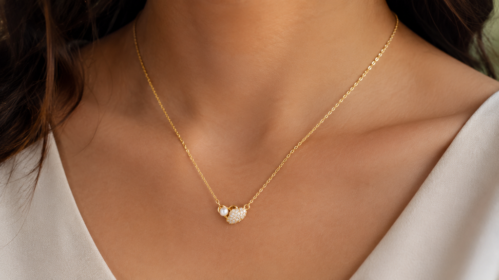 Elegant Stone Pendant Chain