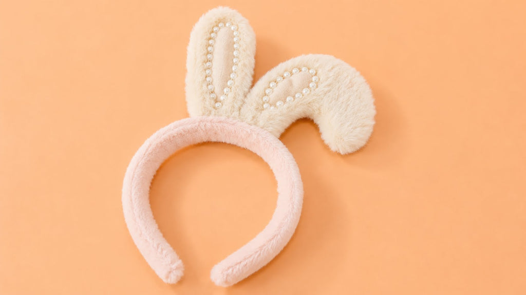 Fluffy Bunny Ear Headband