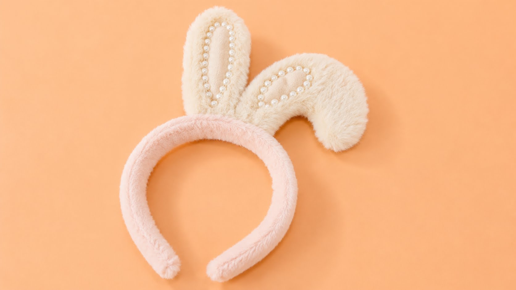 Fluffy Bunny Ear Headband