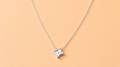 Minimal Silver Star Chain