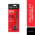 Revlon Kohl Kajal Eye Liner Pencil With Sharpener, Black, 1.14g