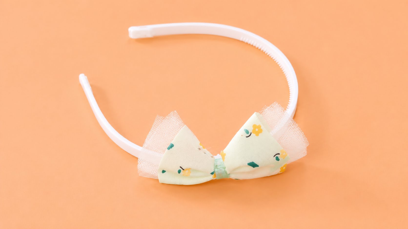 Elegant Floral bow Headband