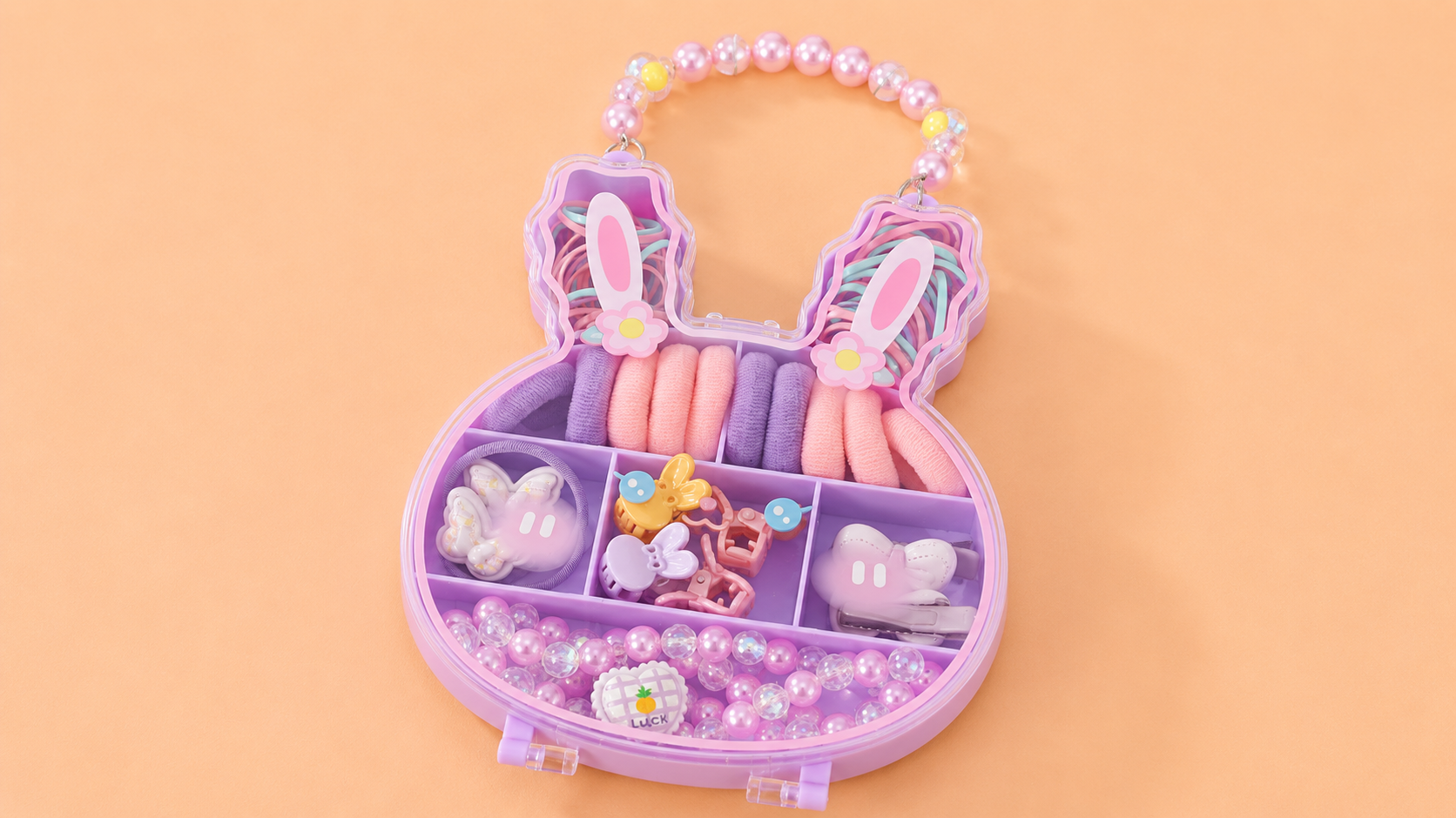 Bunny Shaped Kids Hair Set