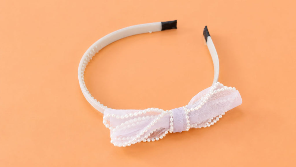 Lilac Bow Headband