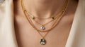 Layered Gold Nazar Chain