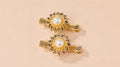 Golden Sunflower Side Clip (1 Pair)