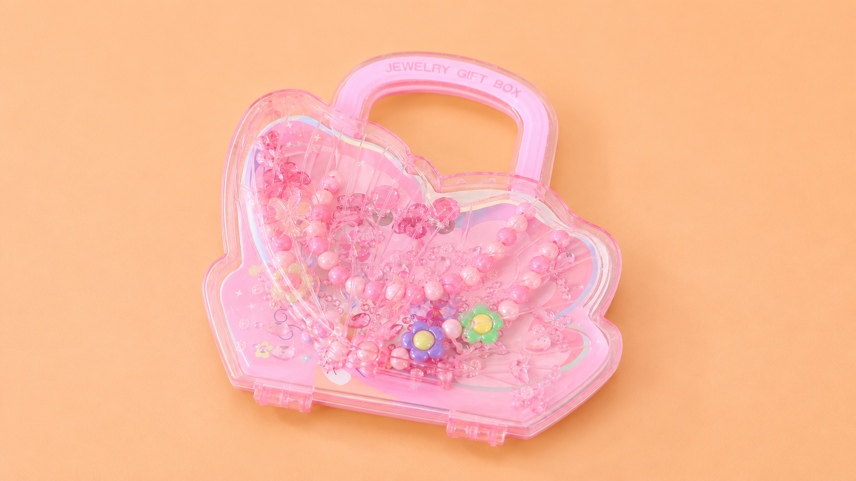 Pink Jewelry Box Kids Set