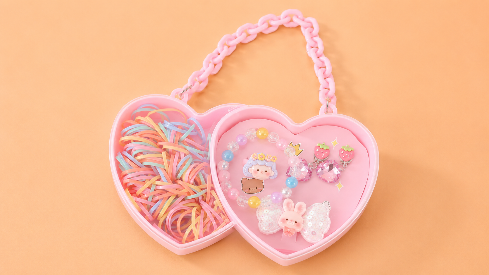 Beautiful heart-shaped Kids Set