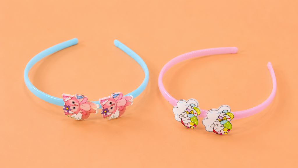 Pastel Headbands with Cute characters