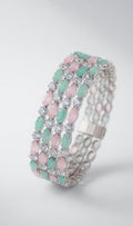 Blue and Pink Bangle (4 Pcs)