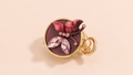 Maroon Round Catch Clip