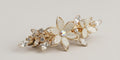 Elegant White Center Clip