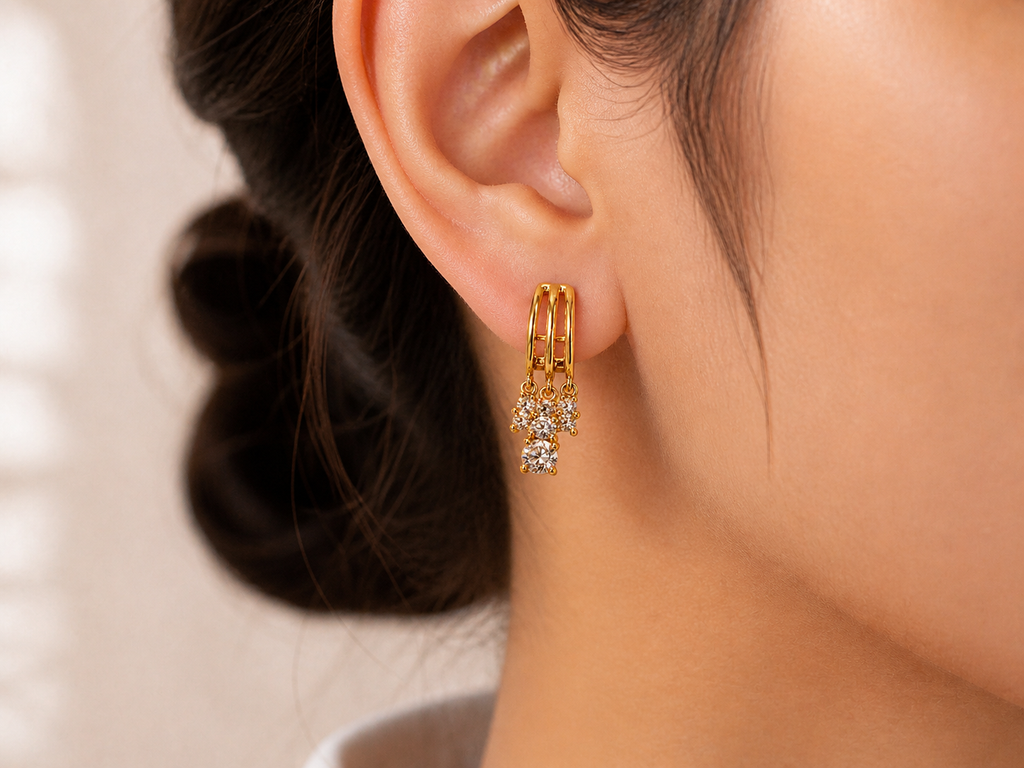 Beautiful Stone Earrings