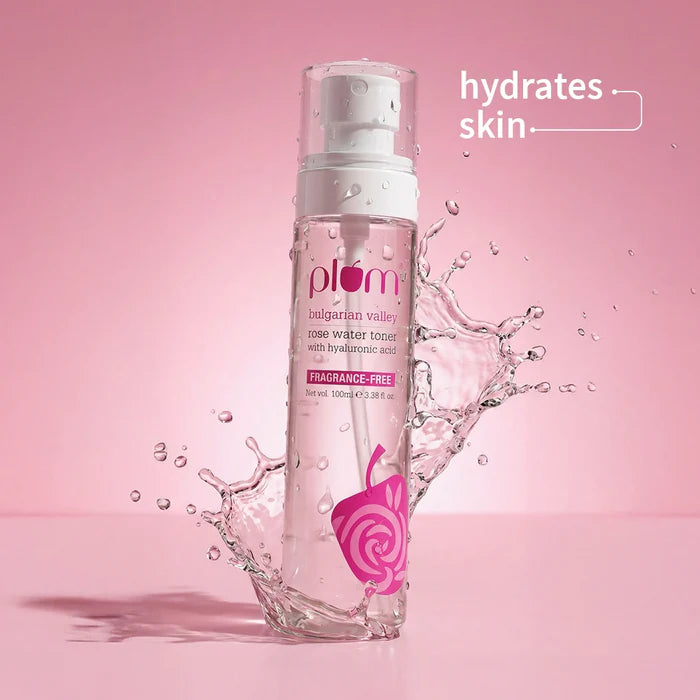 PLUM Bulgarian Valley Rose Water Toner For Dry Skin