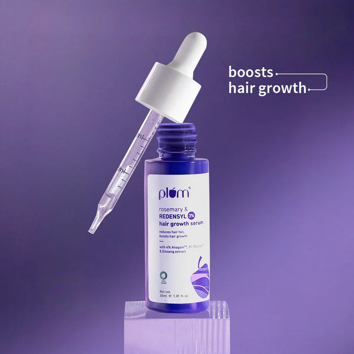 PLUM Rosemary & 3% Redensyl Hair Growth Serum