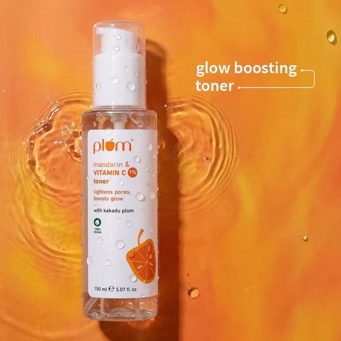 PLUM 1% Vitamin C & Mandarin Pore Tightening Face Toner