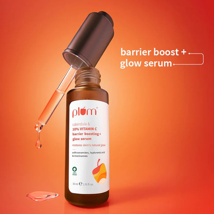 PLUM 10% Vitamin C & Calendula Barrier Boosting + Glow Serum
