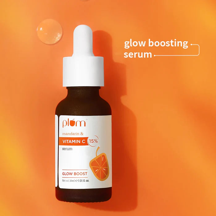 PLUM 15% Vitamin C & Mandarin Glow Boost Serum