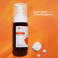 PLUM Mandarin & Vitamin C Foaming Face Wash For Glowing Skin