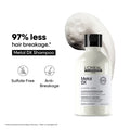 L'OREAL Metal DX Anti-Metal Cleansing Cream Shampoo For Hair Breakage (300 ml)