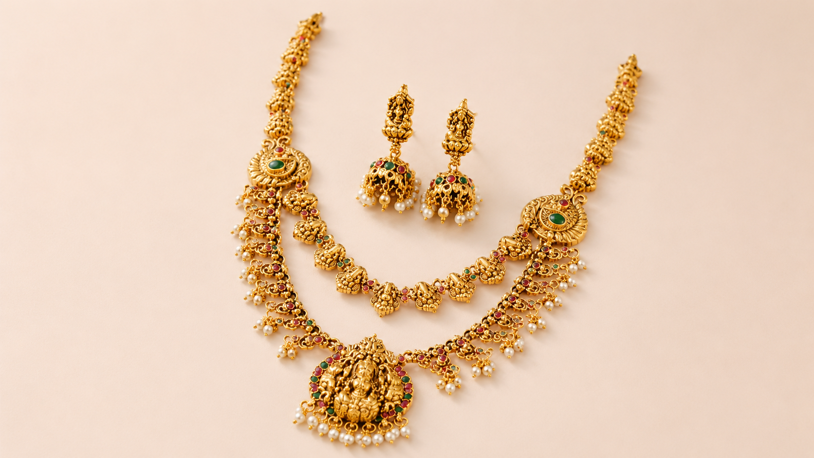 Beautiful Layered Neck Set