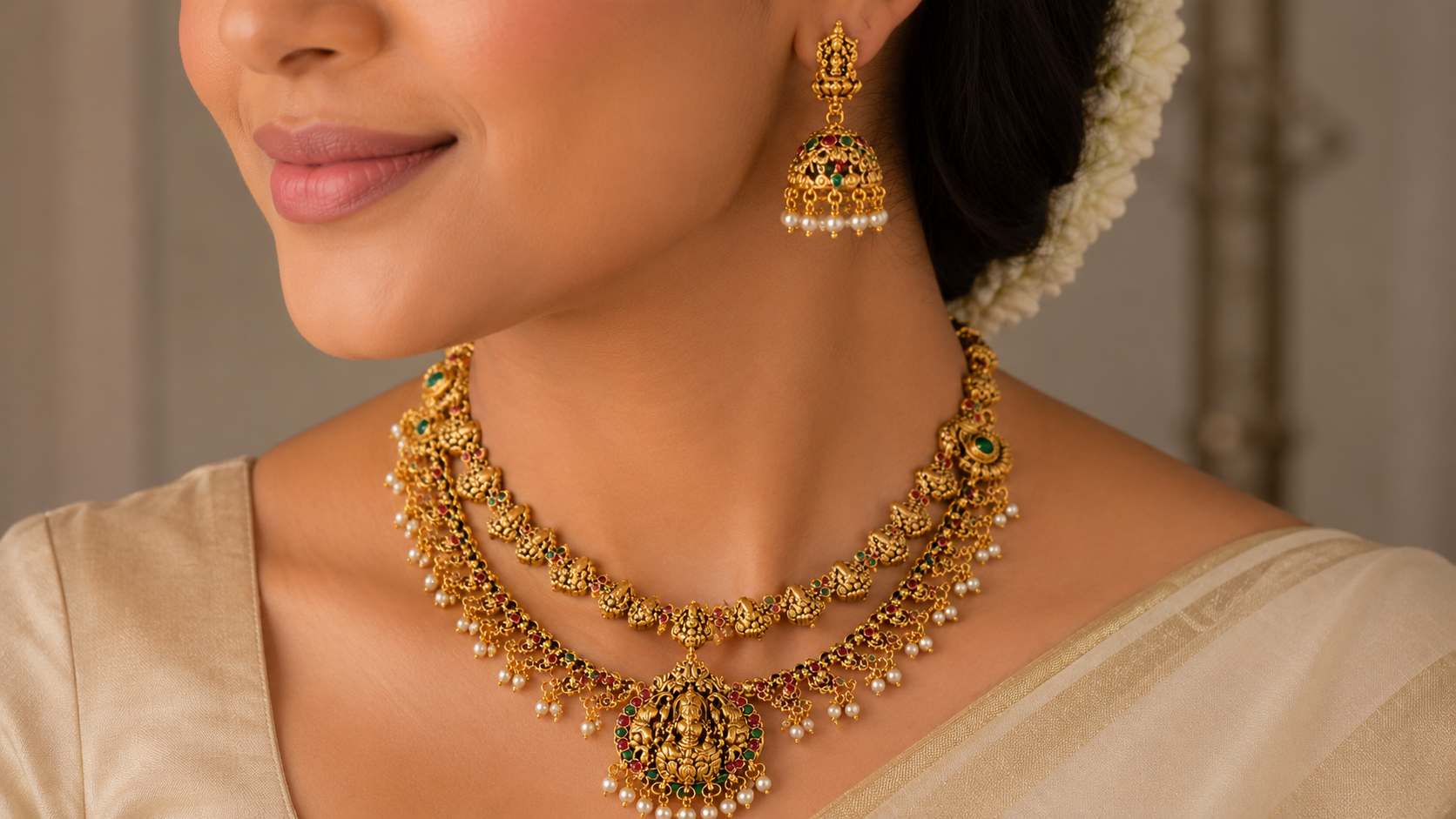Beautiful Layered Neck Set