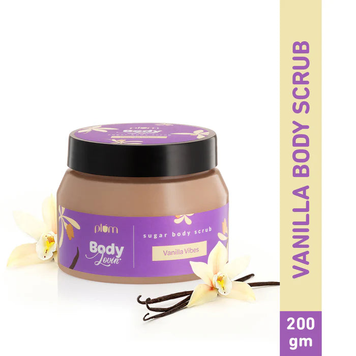 PLUM Vanilla Vibes Sugar Body Scrub by BodyLovin'