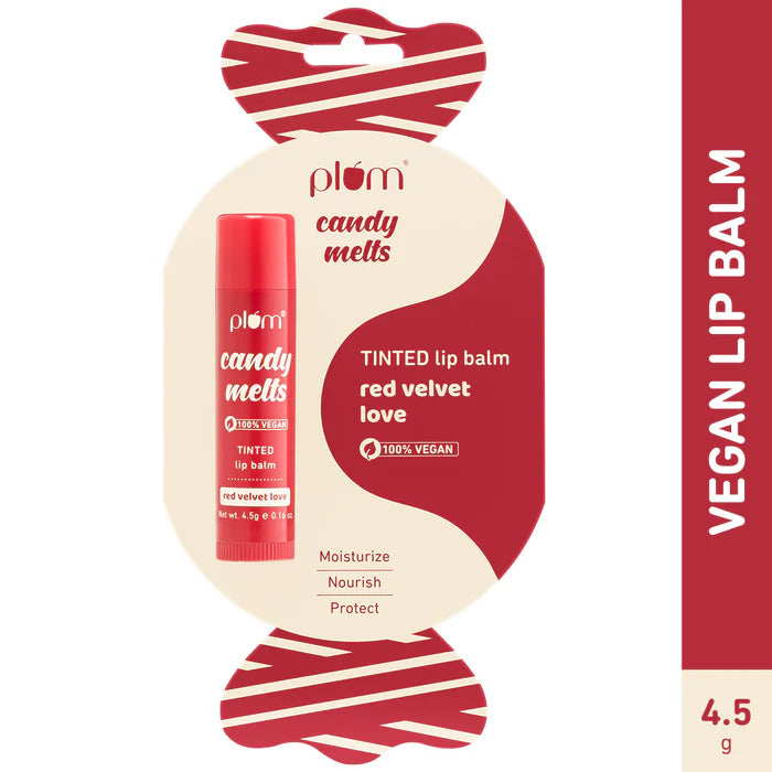 PLUM Candy Melts Red Velvet Love Tinted Lip Balm