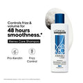 L'OREAL Xtenso Care Shampoo For Frizz-Free, Smooth & Manageable Hair (250 ml)