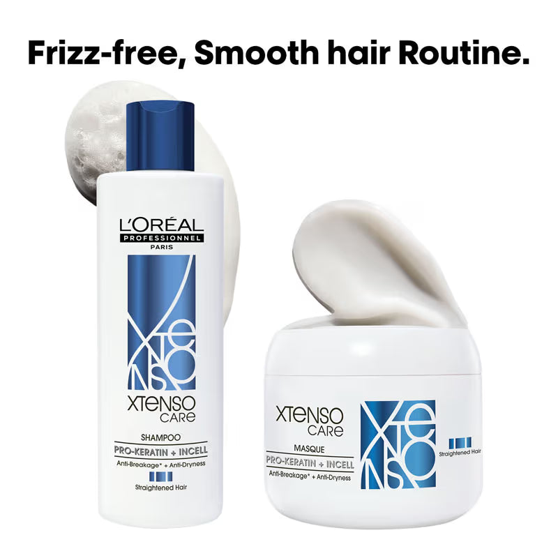 L'OREAL X-Tenso Care Pro-Keratine + Incell Shampoo (250 ml) & Mask (196 g)