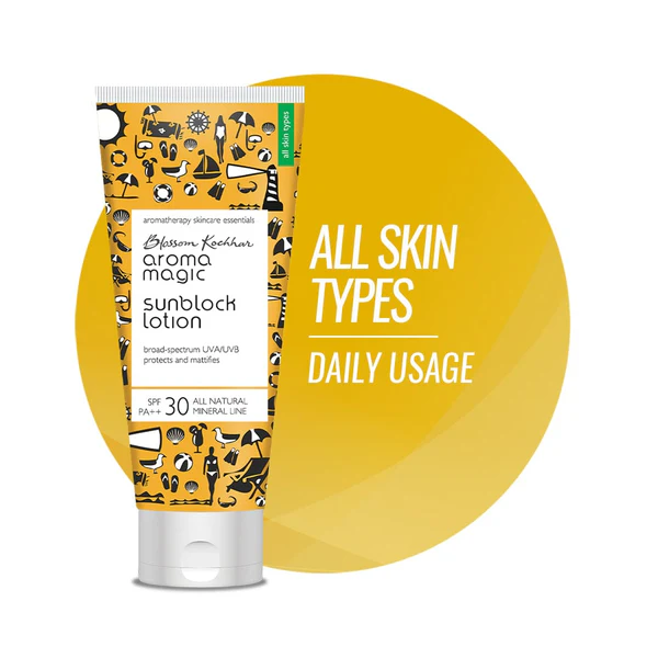 Aroma Magic SPF 30 PA ++ Matte Sunblock Lotion With Broad Spectrum Protection