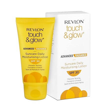 Revlon Touch & Glow Advanced Radiance Sun Care Daily Moisturizing Lotion Spf 30